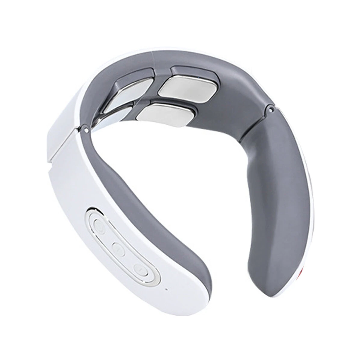 (image for) CHIGO 4-Head Neck Massager TENS Muscle Neck Massager Wireless Electric Neck Massager Device 6 Massage Modes 9 Strength Levels